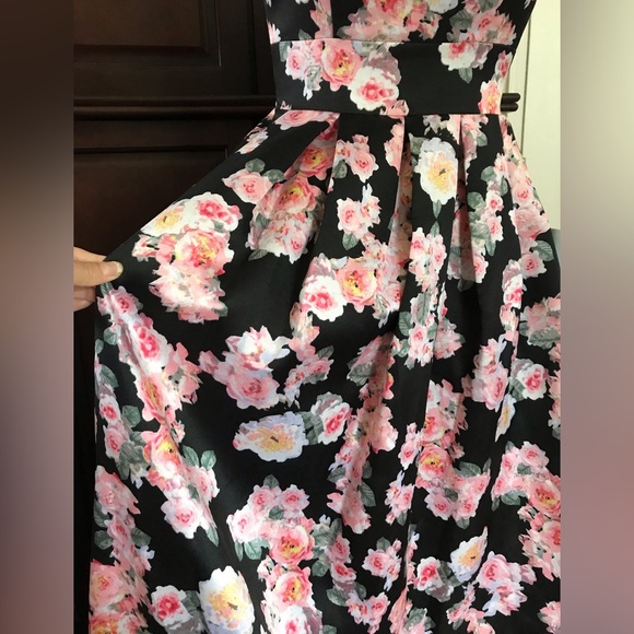 B. Darlin Formal/Prom Dress Cinderella Ball Gown Size 3/4 S Quinceañera Floral - Picture 12 of 16